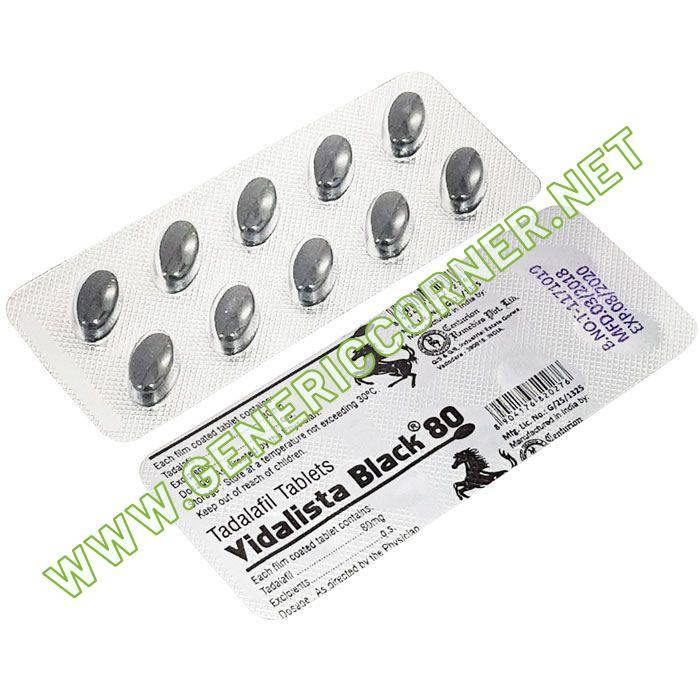 Vidalista Black 80mg Vidalista Black 80mg